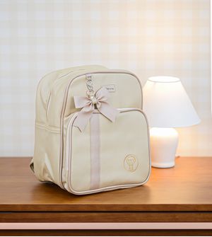 Kit Bolsa/Mochila com Trocador Veneza - Pérola