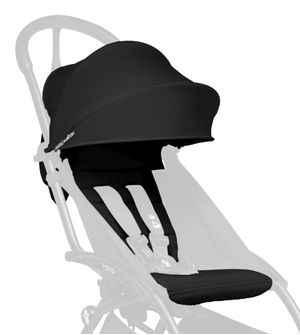 Capota e Assento Carrinho Yoyo2 Babyzen Exclusivo Site Black - W595503
