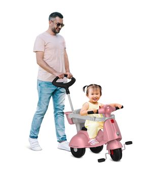 Triciclo Banderetta Passeio & Pedal Bandeirante - Rosa