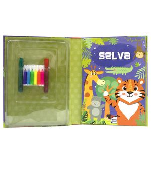 Super Kit Colorir Selva