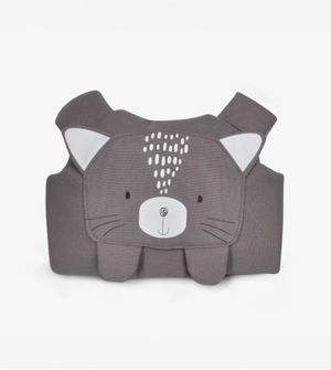 Colete Andador Gato Cinza Kikkaboo