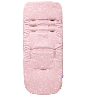 Almofada Viscoelástica para Carrinho Unicórnio Rosa