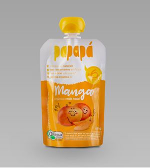 Papinha Orgânica Manga 100g