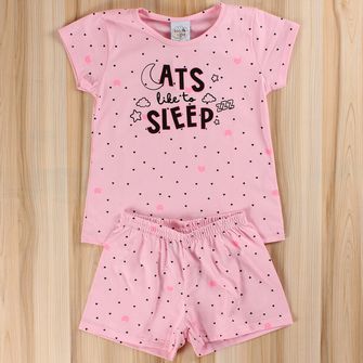 Conjunto Pijama Cats Sleep - 200211