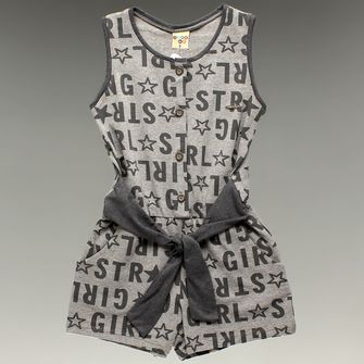 Macaquinho Infantil Star Tam 4 ao 8 - 23190