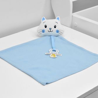 Naninha Ultrasoft Gatinho-Azul