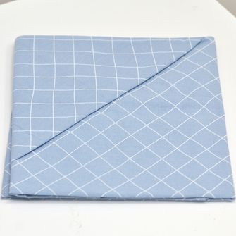 Jogo de Lençol para Mini Berço Losango -  3569-Azul