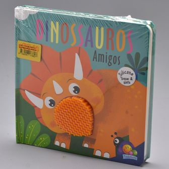Livro Toque e Sinta-Dinossauros Amigos