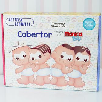 Cobertor Turma da Mônica 90 x 110cm