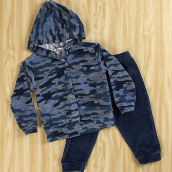 Conjunto Plush Camuflado - 5361