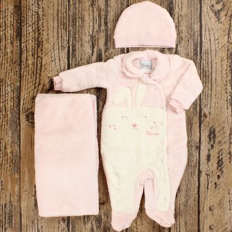 Saída Maternidade Coelhinha Fofa com 3 peças - 13008