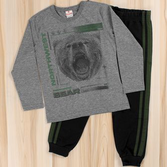 Conjunto Manga Longa Bear - 54510