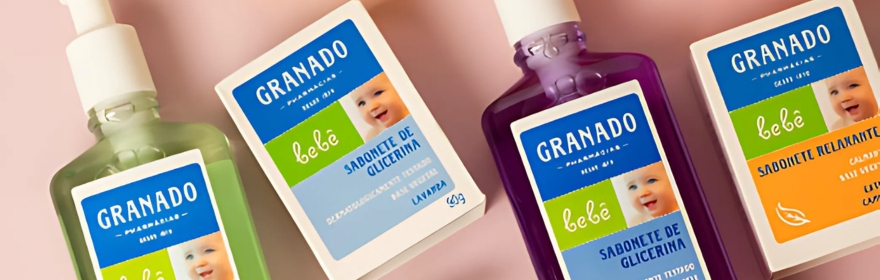 Banner com produtos Granado