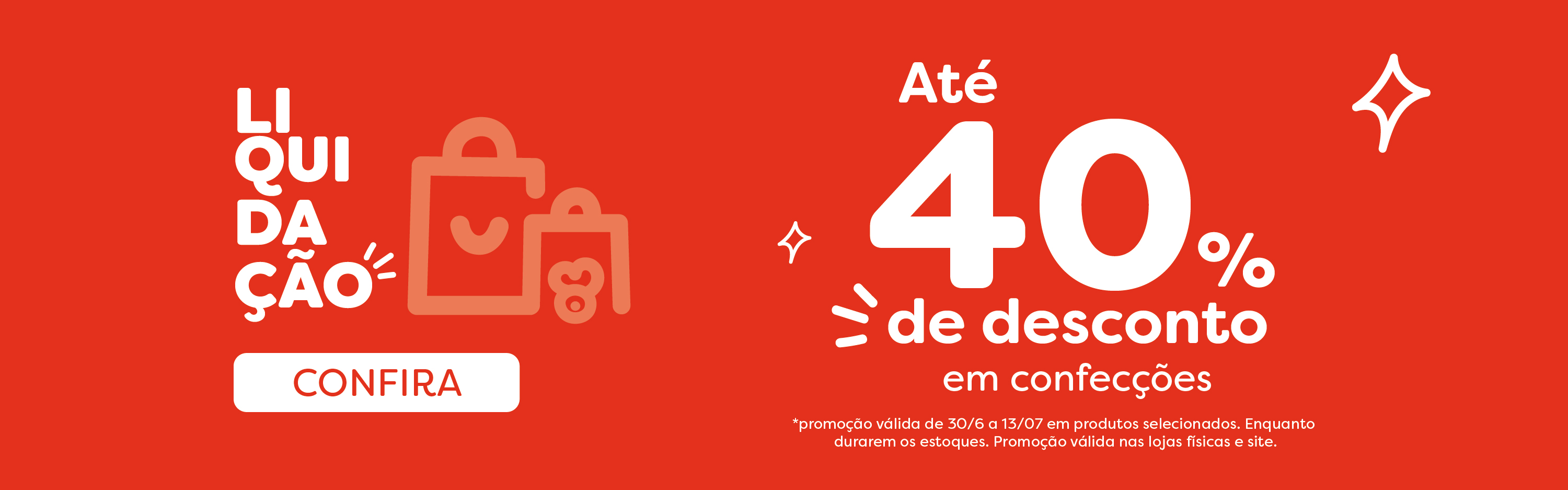 Liquidação Inverno 2025